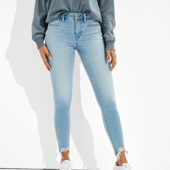 American Eagle Outfitters Denim - AE Ne(x)t Level Soft Knit Low-Rise Jegging